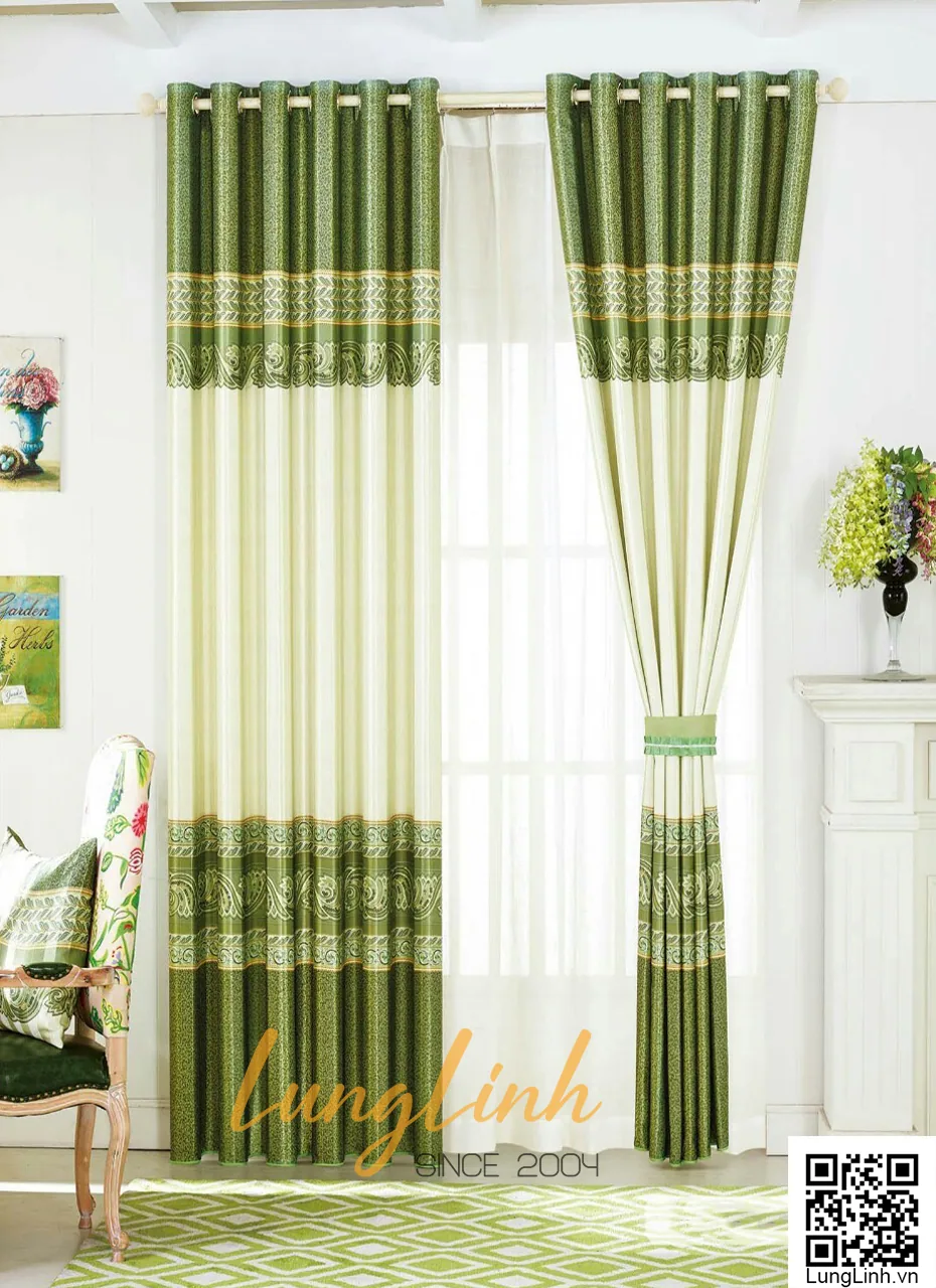 Rèm vải cho khách sạn sang trọng