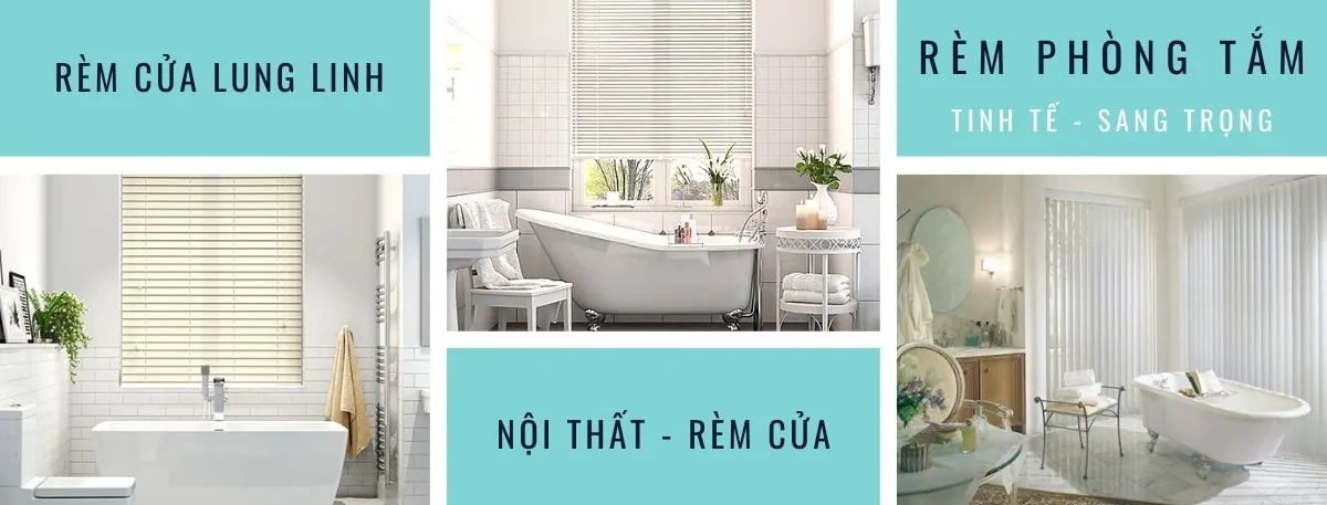 rèm ngăn phòng tắm