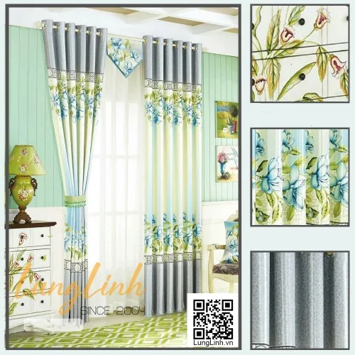 Chọn rèm phối với nội thất