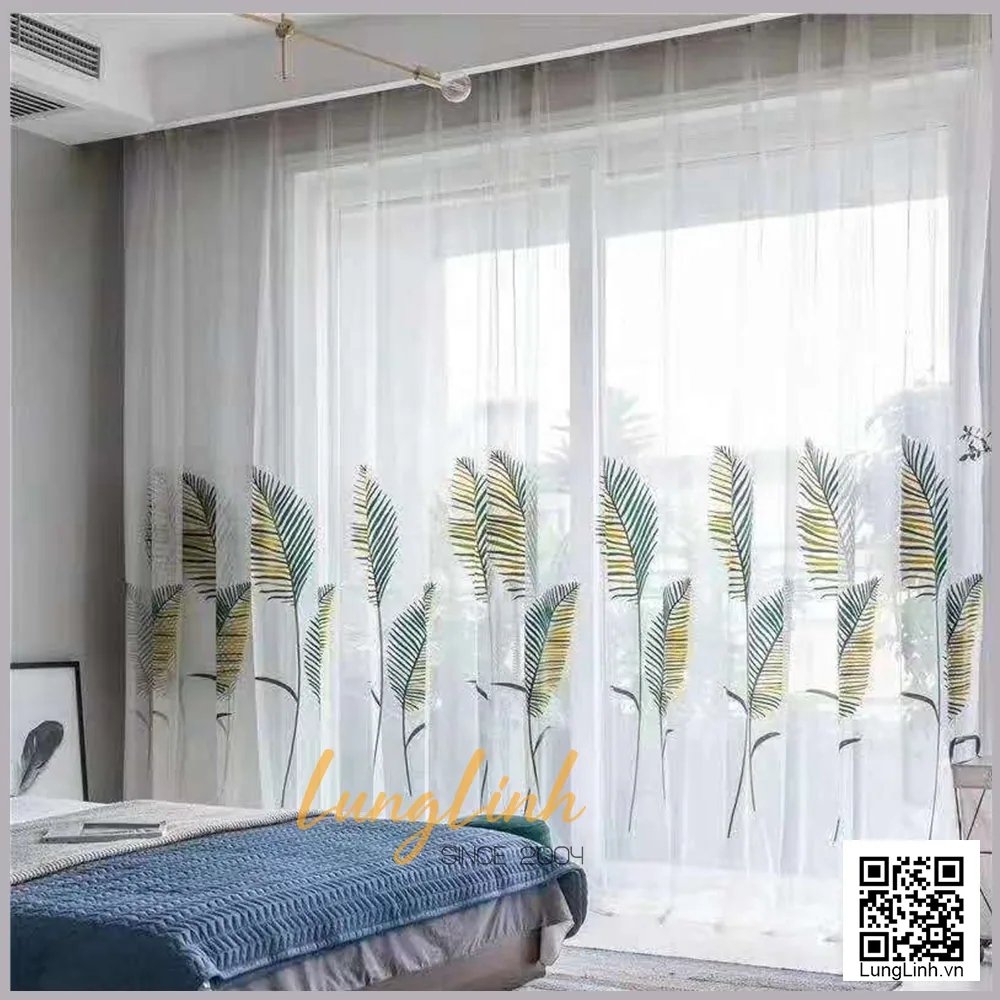 rèm voan phòng ngủ