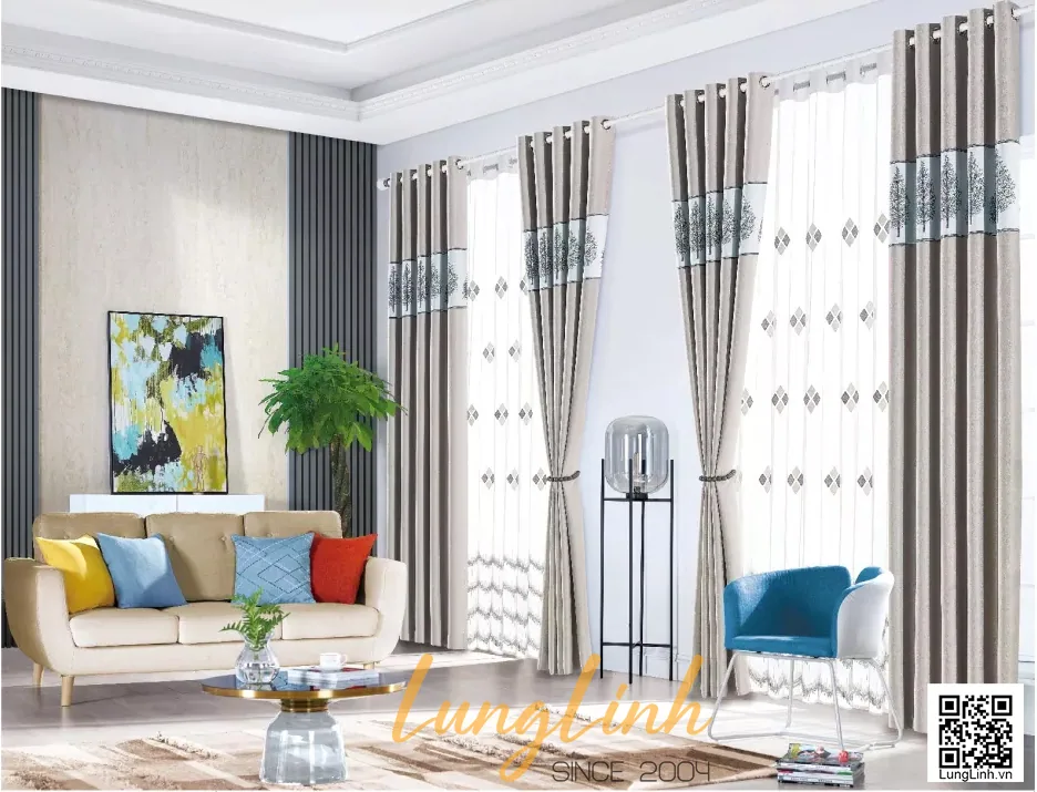 Rèm cửa mùa thu