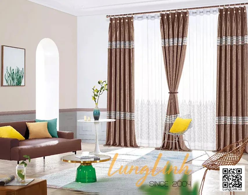 Rèm cửa có công dụng với không gian