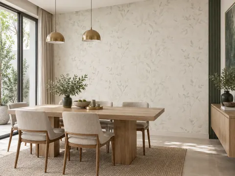 Ảnh phối cảnh Giấy dán tường 8605