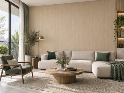 Ảnh phối cảnh Giấy dán tường 8615