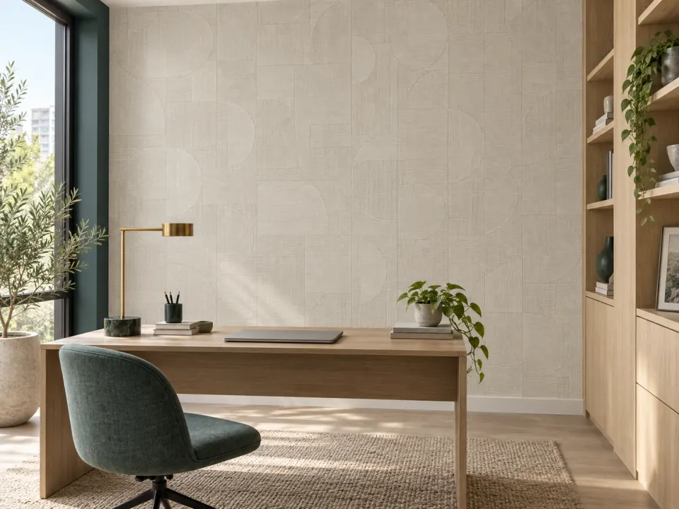 Ảnh phối cảnh Giấy dán tường H6043