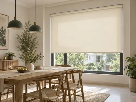 Góc nhìn rộng của Rèm cuốn trong phòng