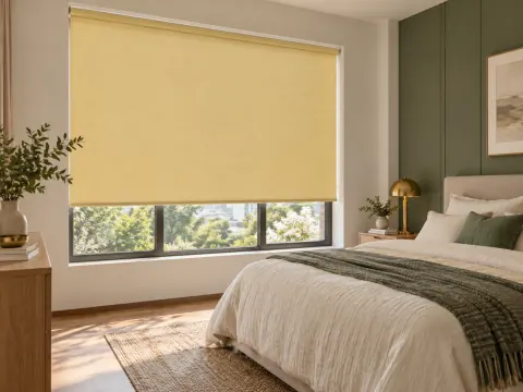 Góc nhìn rộng của Rèm cuốn trong phòng