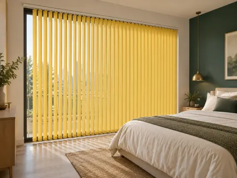 Góc nhìn rộng của Rèm lá dọc trong phòng