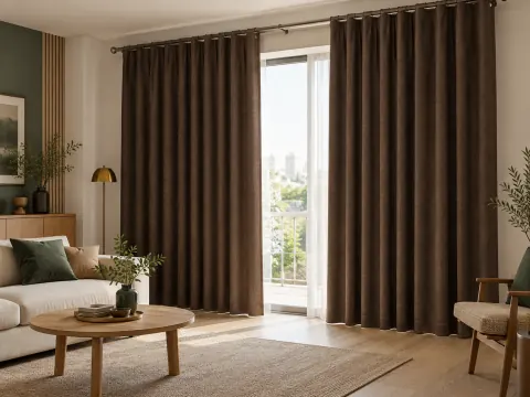 Góc nhìn rộng của Rèm vải trong phòng
