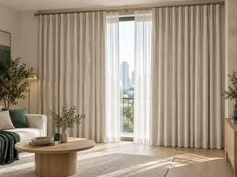 Ảnh phối cảnh Rèm vải 28141