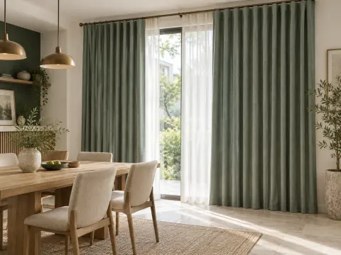 Ảnh phối cảnh Rèm vải 28142
