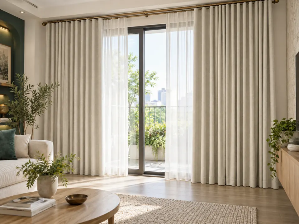 Ảnh phối cảnh Rèm vải 30654