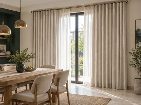 Ảnh phối cảnh Rèm vải 36119