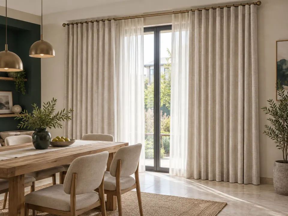 Ảnh phối cảnh Rèm vải 36119