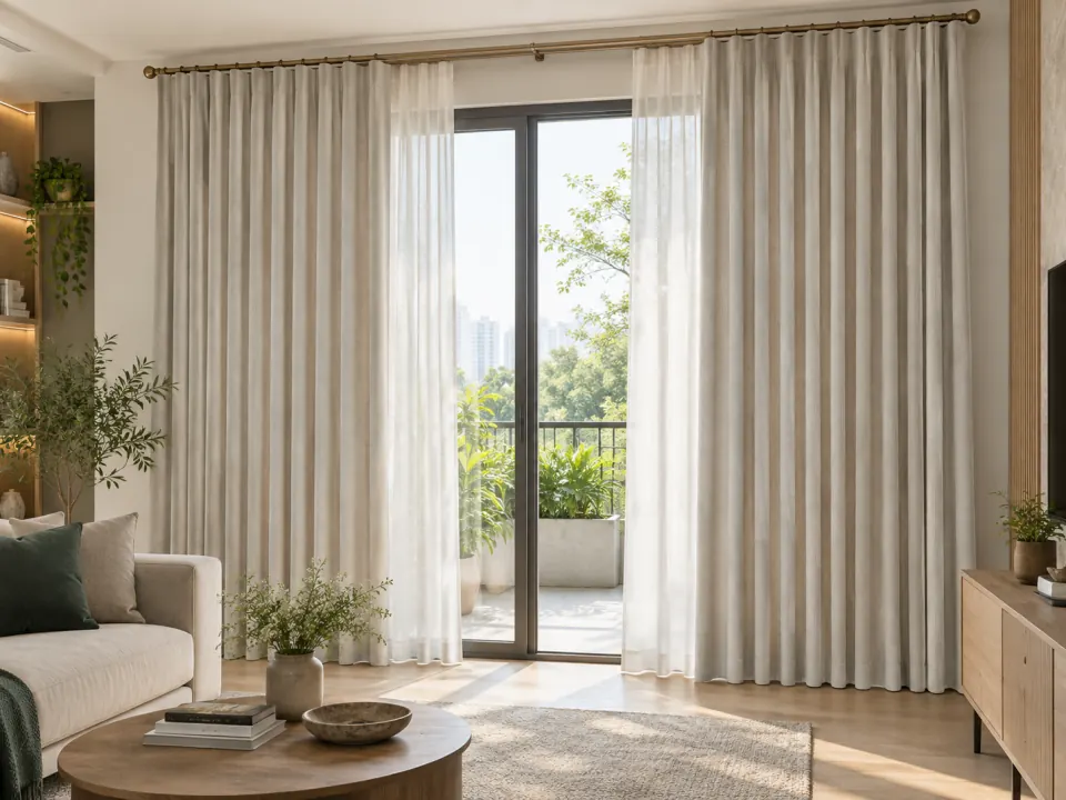 Ảnh phối cảnh Rèm vải 36166